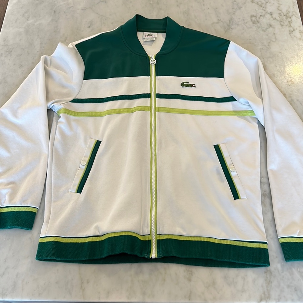 Lacoste (Devanlay) Sport Track Jacket, Size 5 (Large)